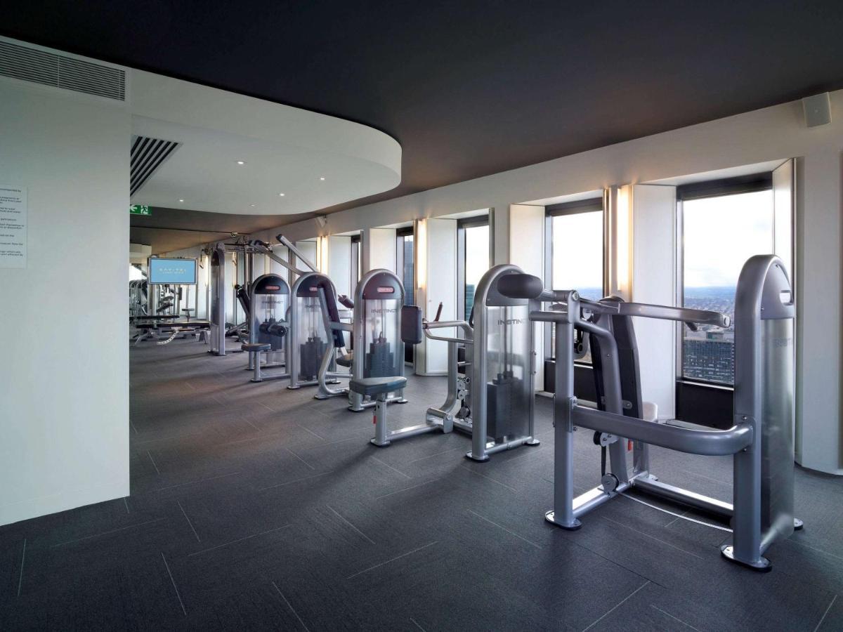 Sofitel Melbourne On Collins Hotel Eksteriør billede The gym at the 57th floor